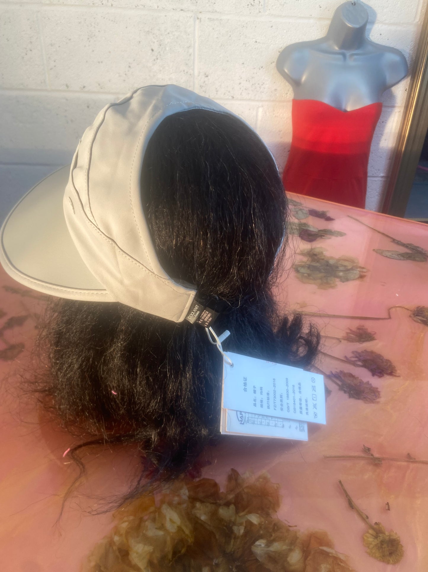 Summer Visor Hat 1980s Style