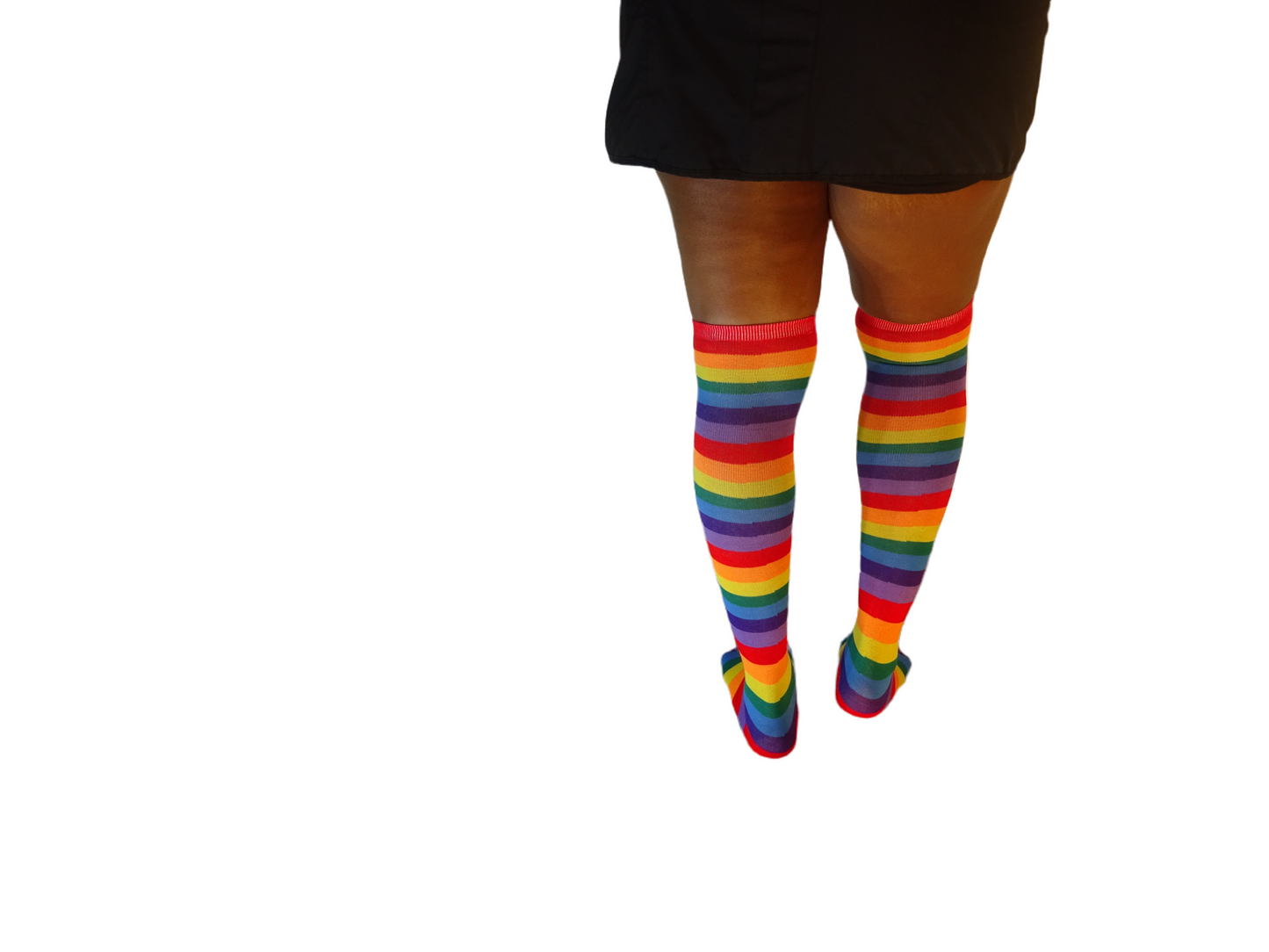 Rainbow Stripe Socks. Size 4-8. Stocking Filler