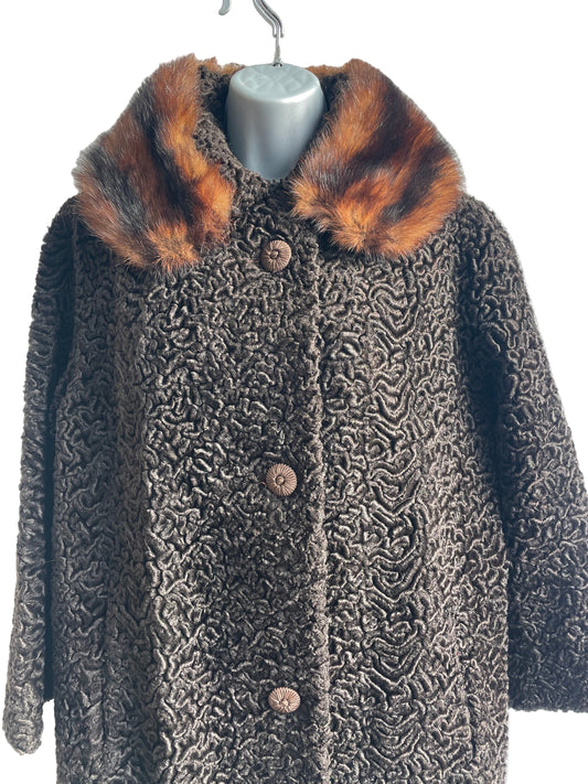 Astra Fur 1950s Vintage Coat