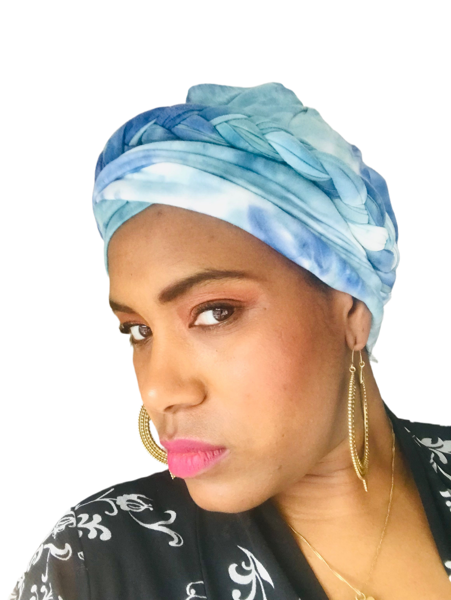 Bohemian Tie Die Headwear Turban