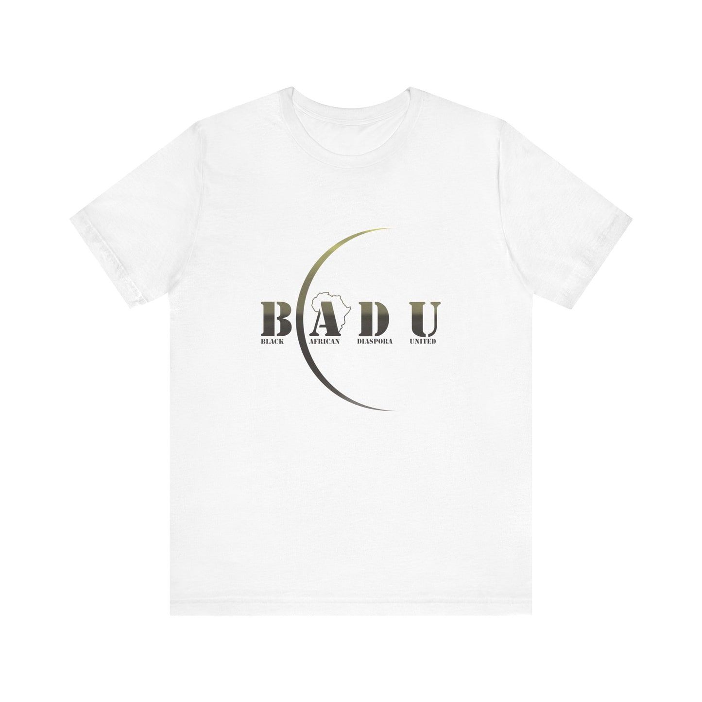 BADU White T-shirt Unisex Tee