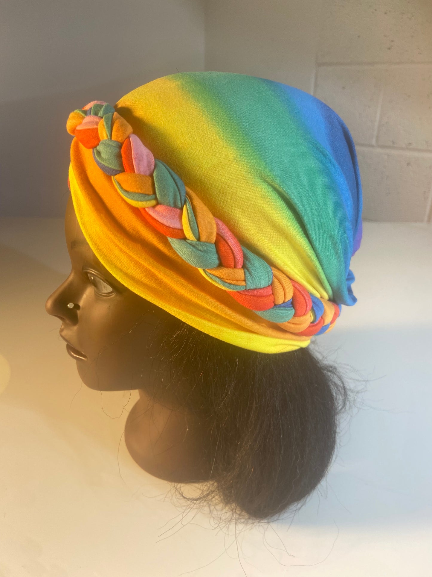 Bohemian Tie Die Headwear Turban