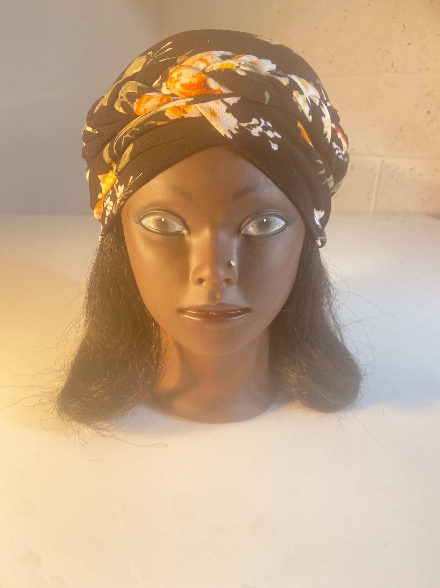 Bohemian Flower Headwear Turban