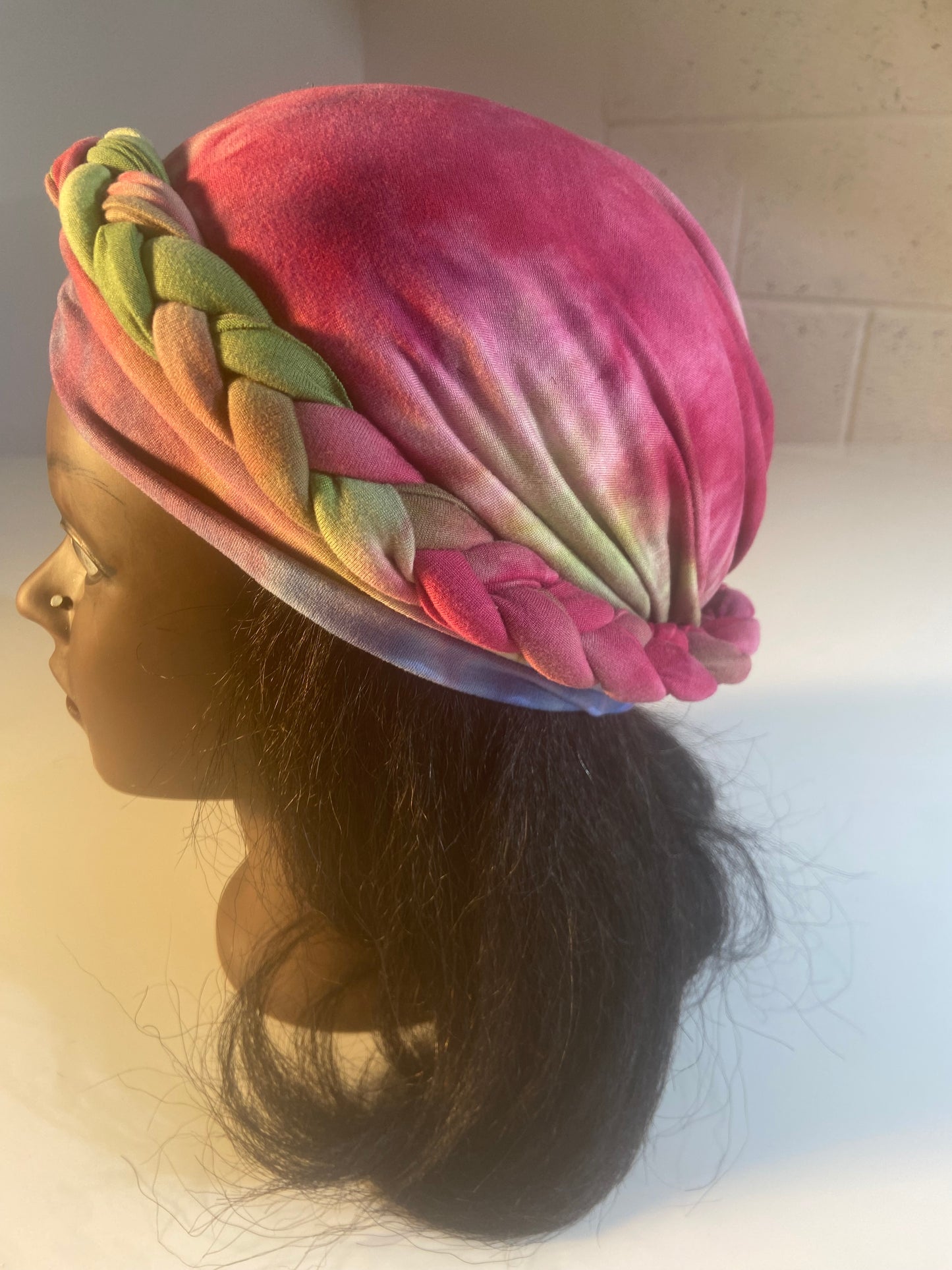 Bohemian Tie Die Headwear Turban