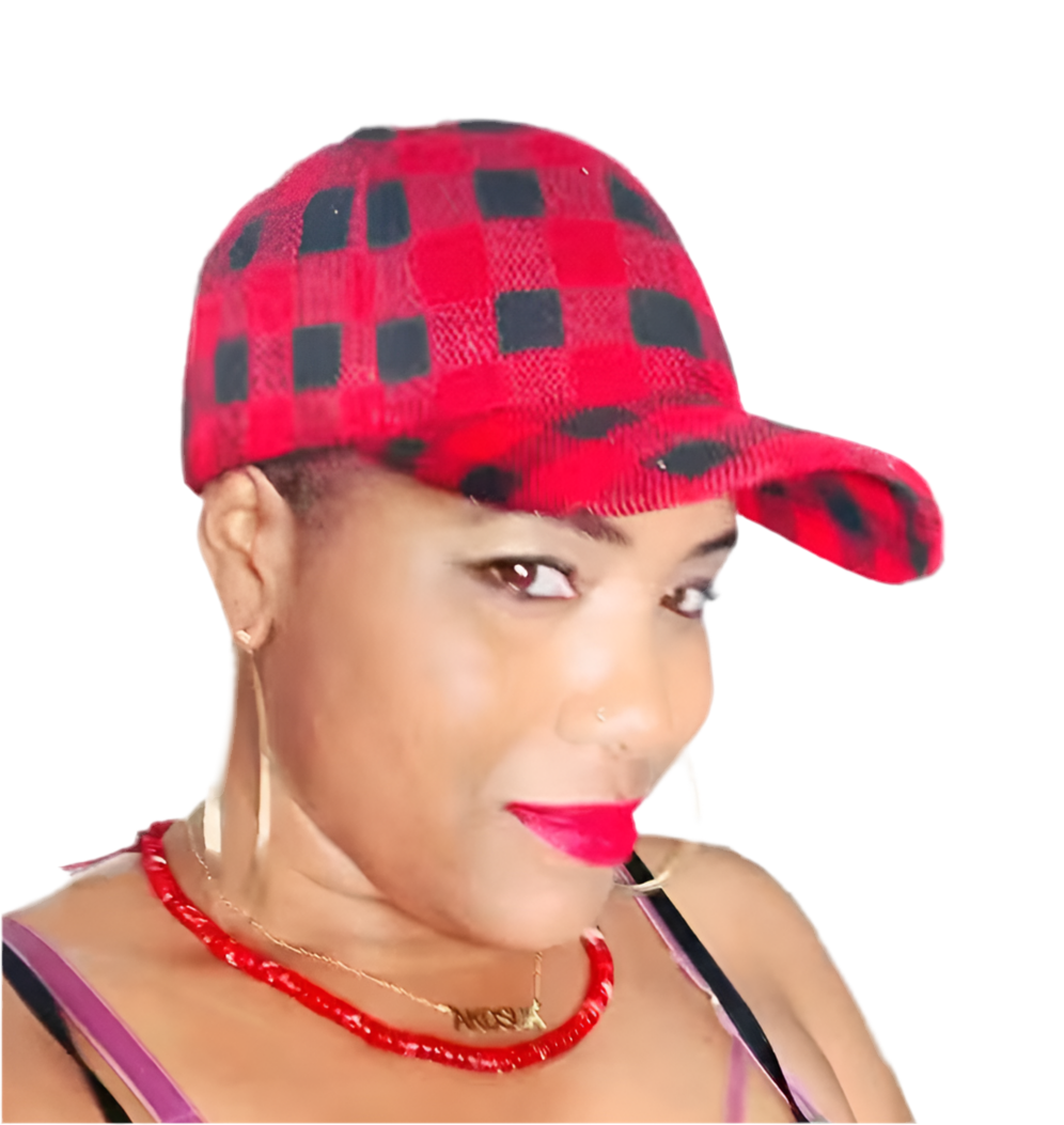 Tartan Red And Black Cap