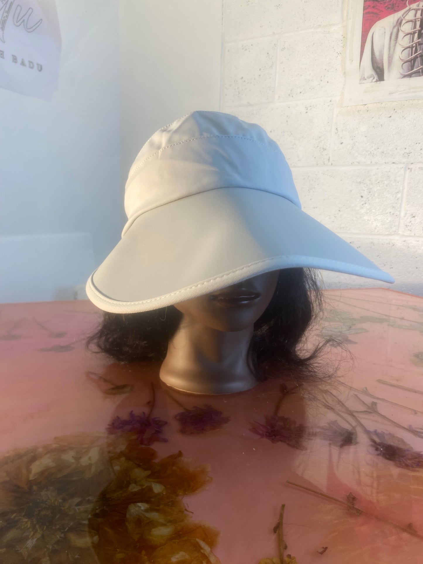 Summer Visor Hat 1980s Style