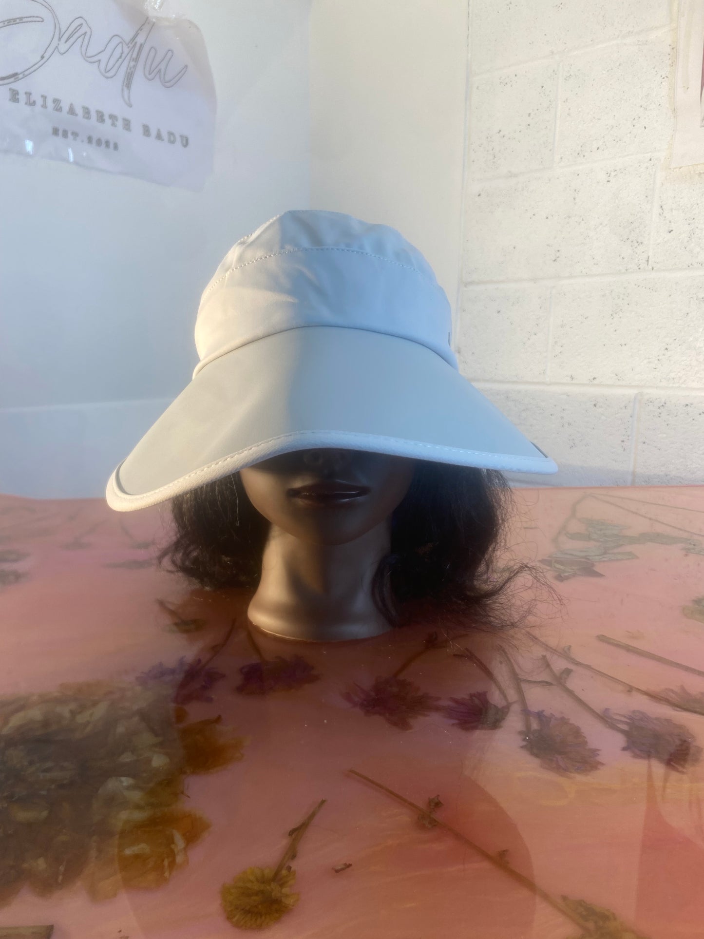 Summer Visor Hat 1980s Style