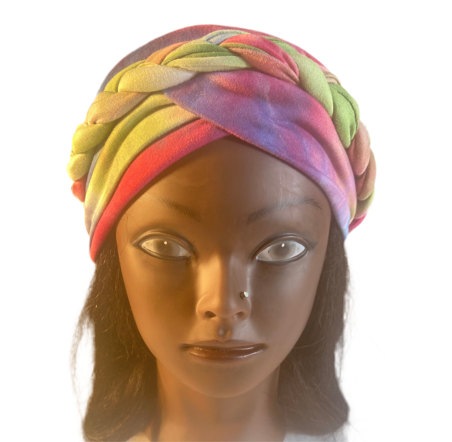 Bohemian Tie Die Headwear Turban