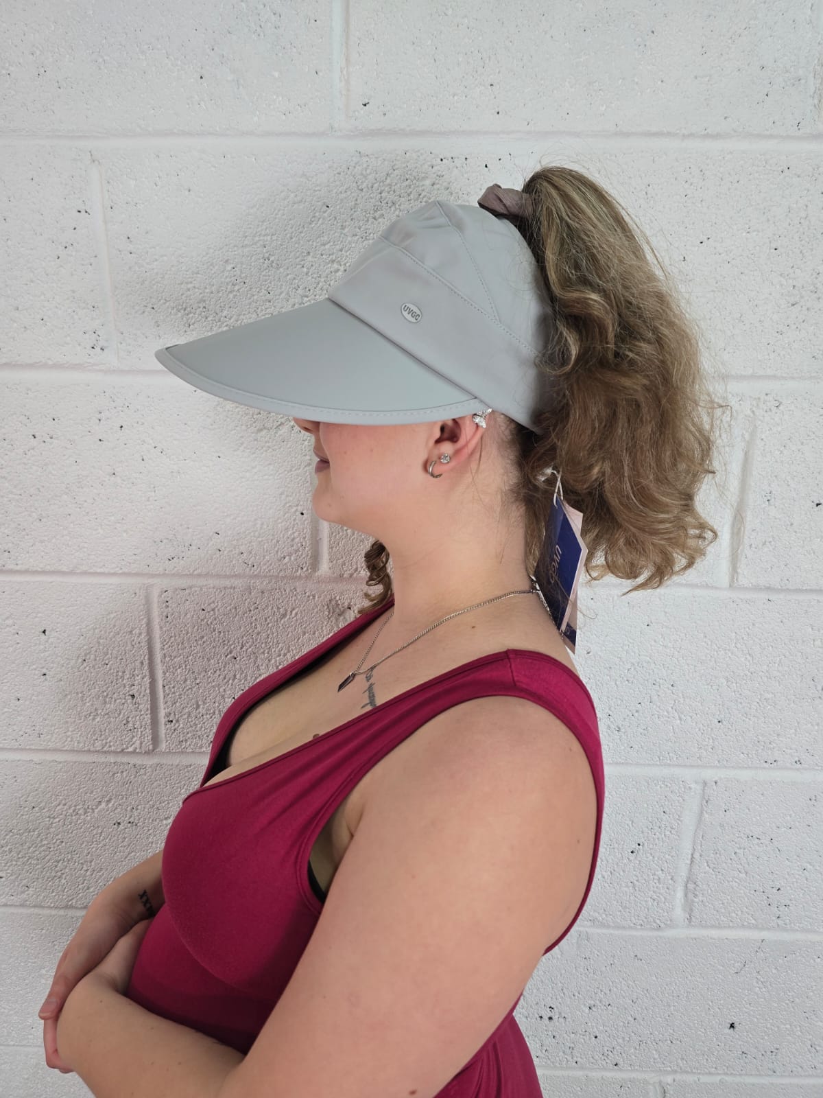 Summer Visor Hat 1980s Style