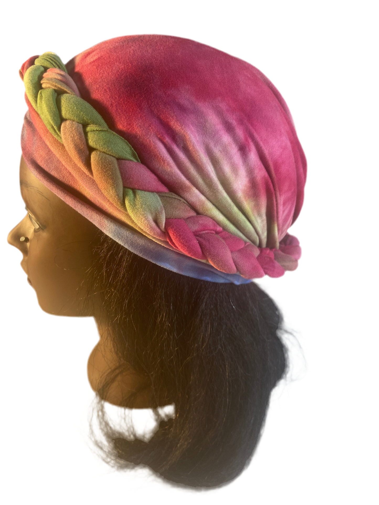 Bohemian Tie Die Headwear Turban