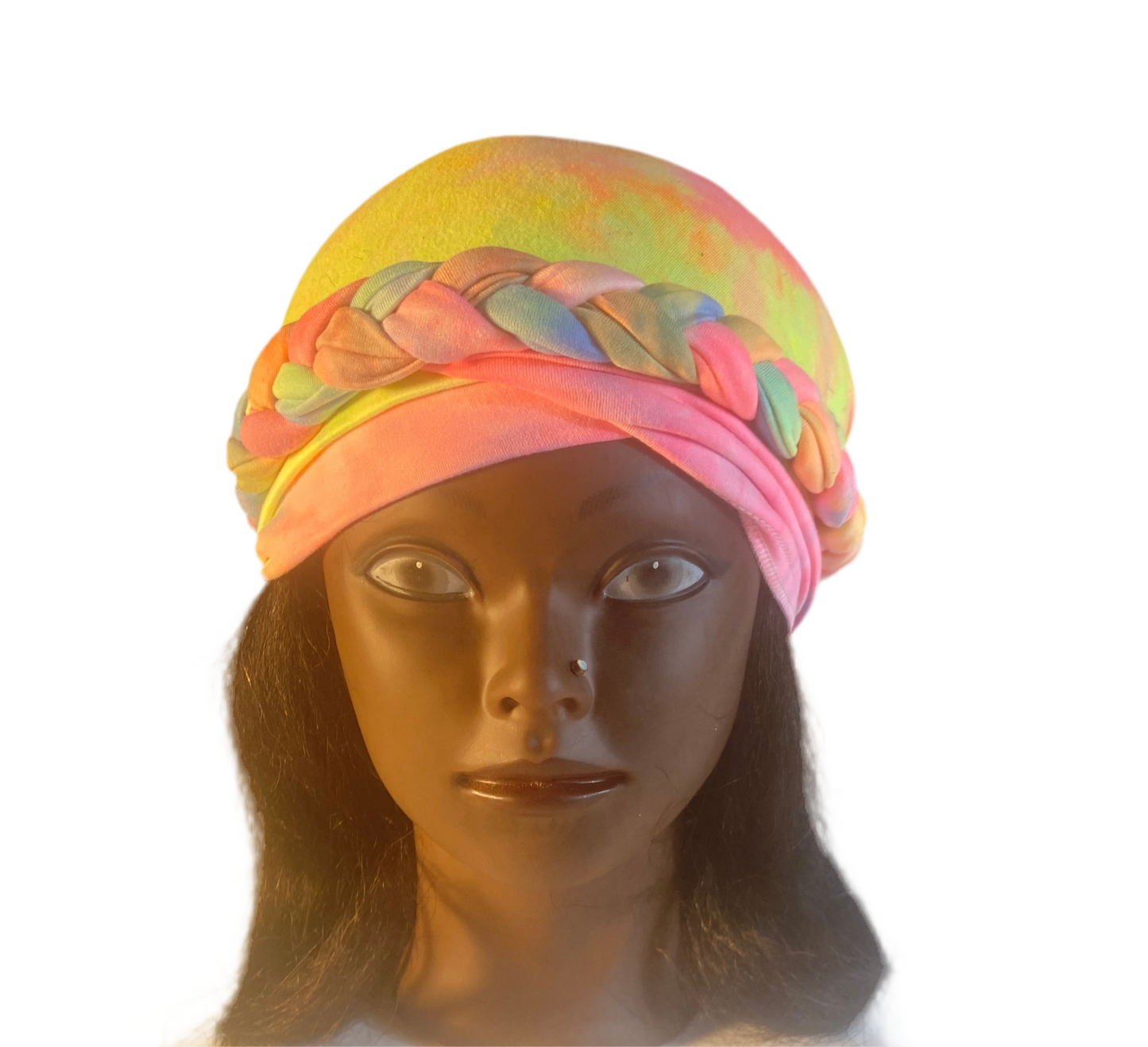 Bohemian Tie Die Headwear Turban