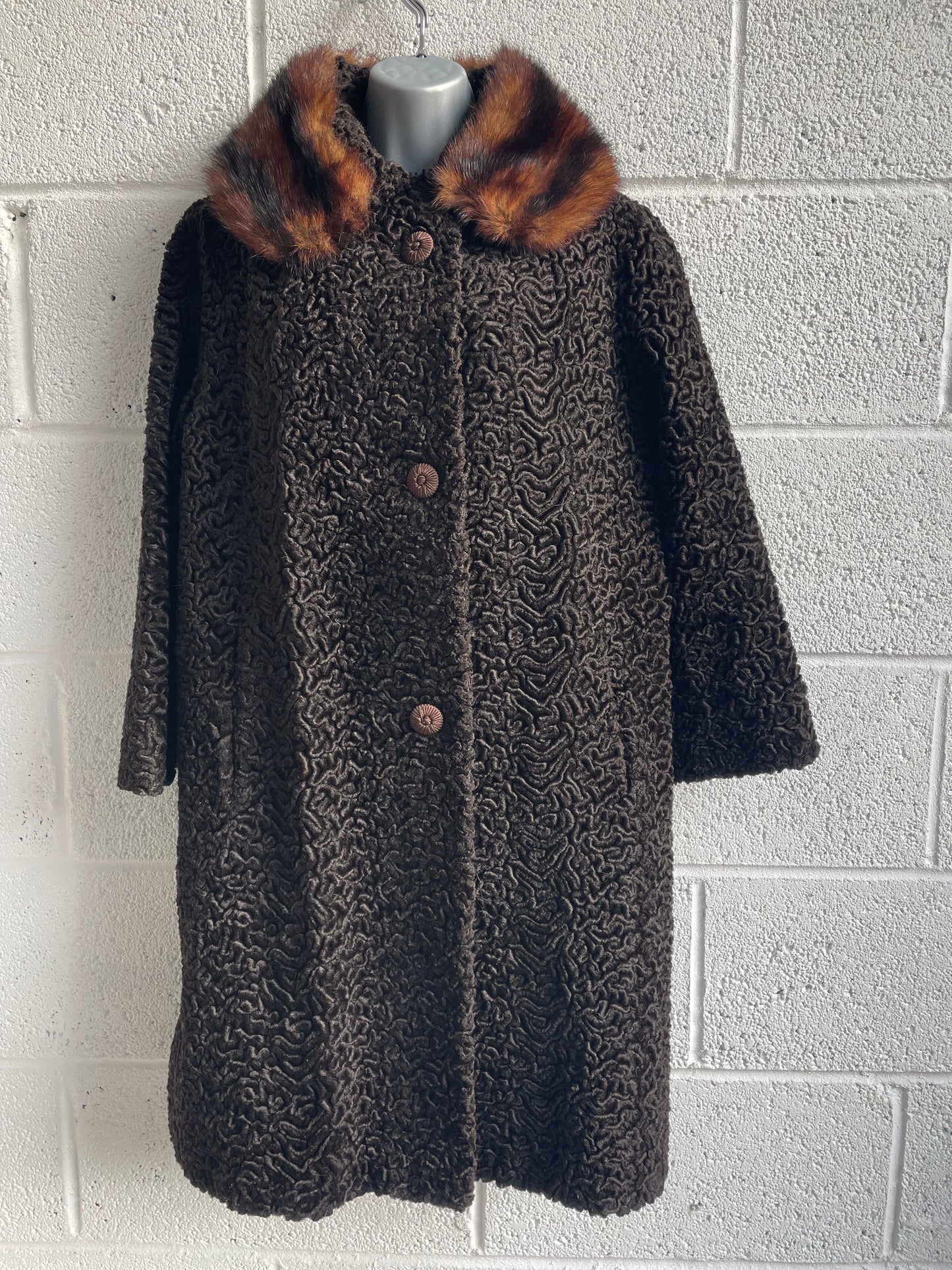Astra Fur 1950s Vintage Coat