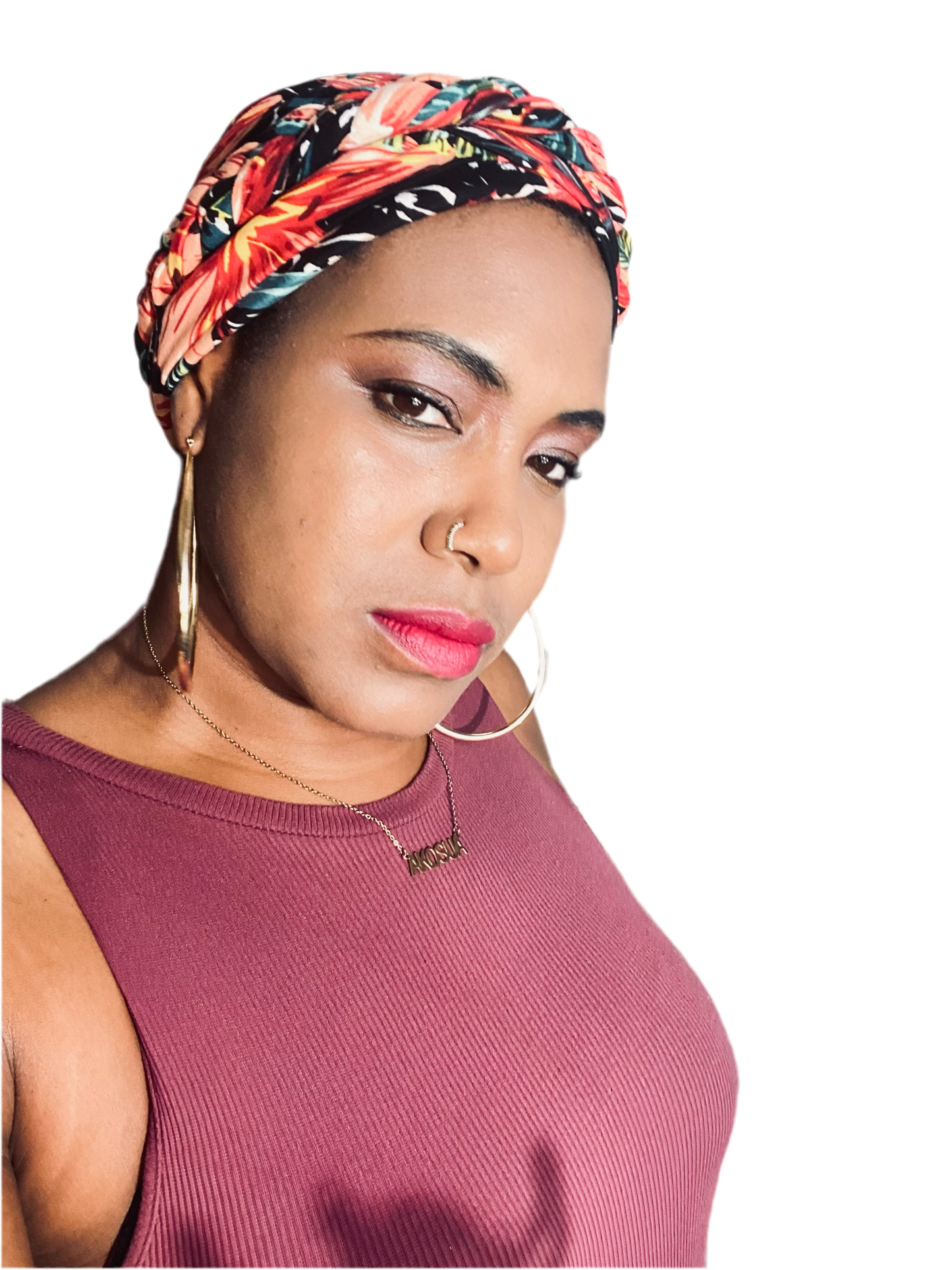 Bohemian Flower Headwear Turban