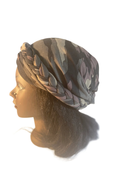 Army Turban headwear. Bohemian headwear 