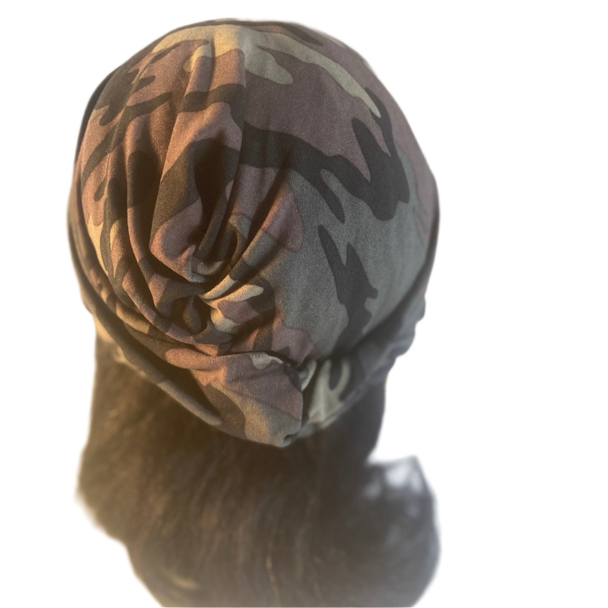 Bohemian headwear camouflage hat turban 