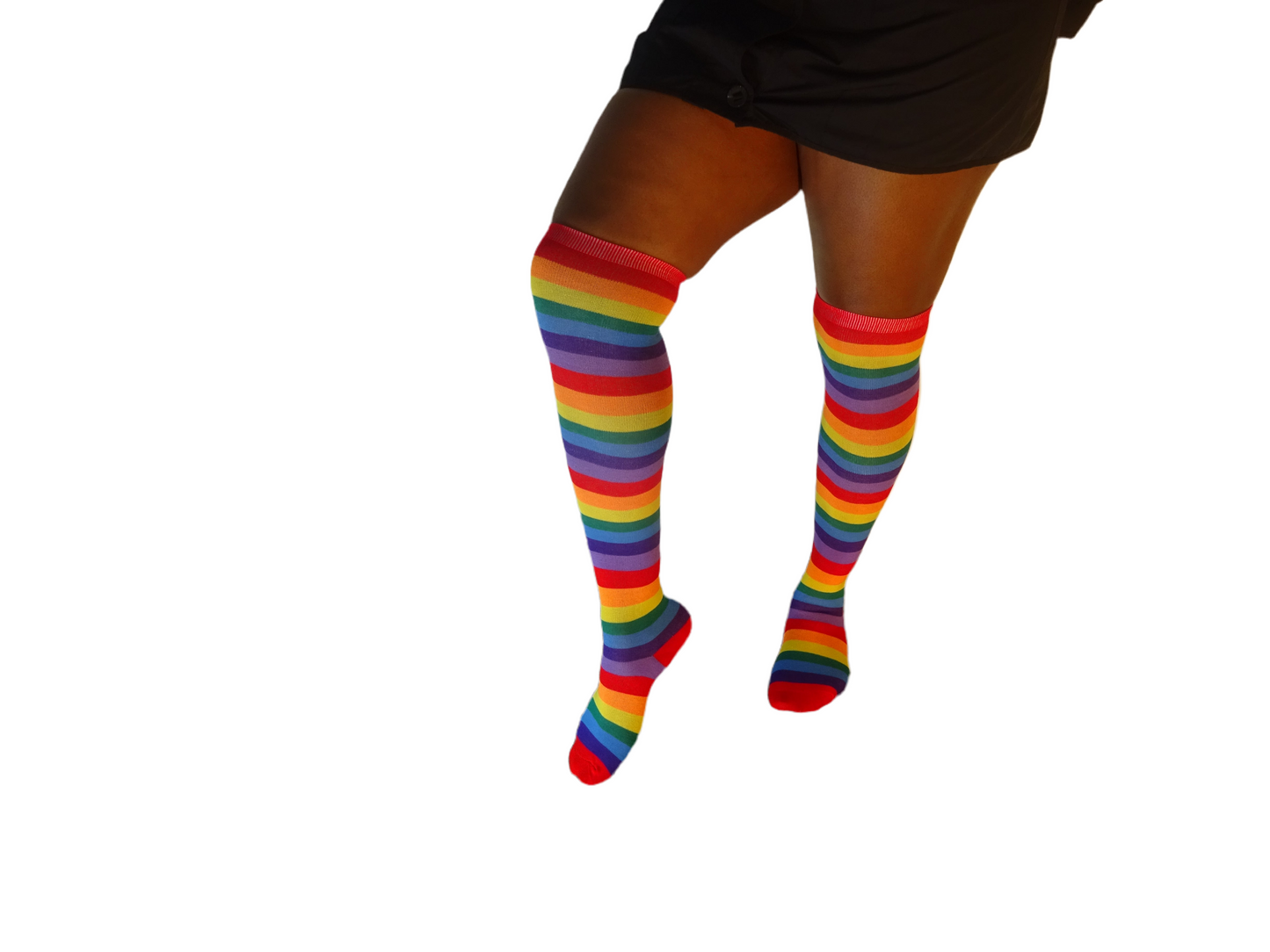 Rainbow Stripe Socks. Size 4-8. Stocking Filler
