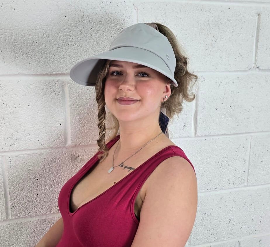 Summer Visor Hat 1980s Style