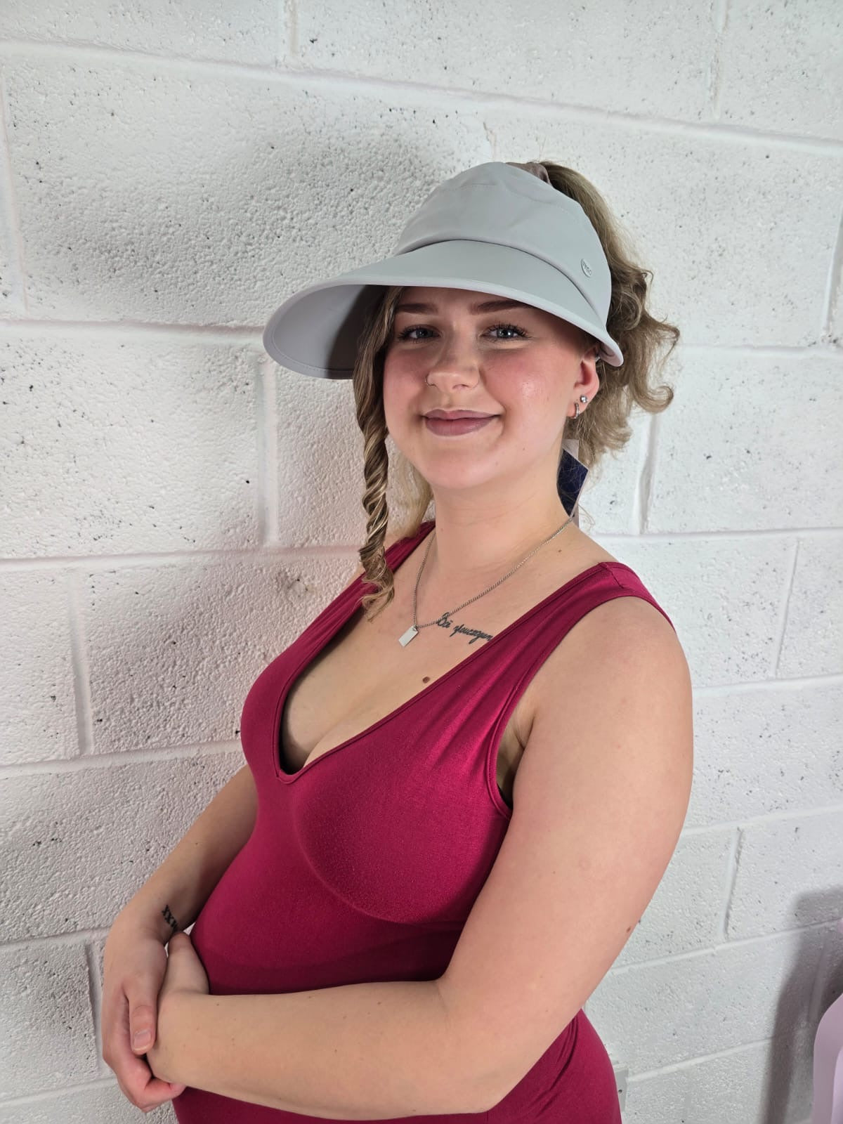 Summer Visor Hat 1980s Style