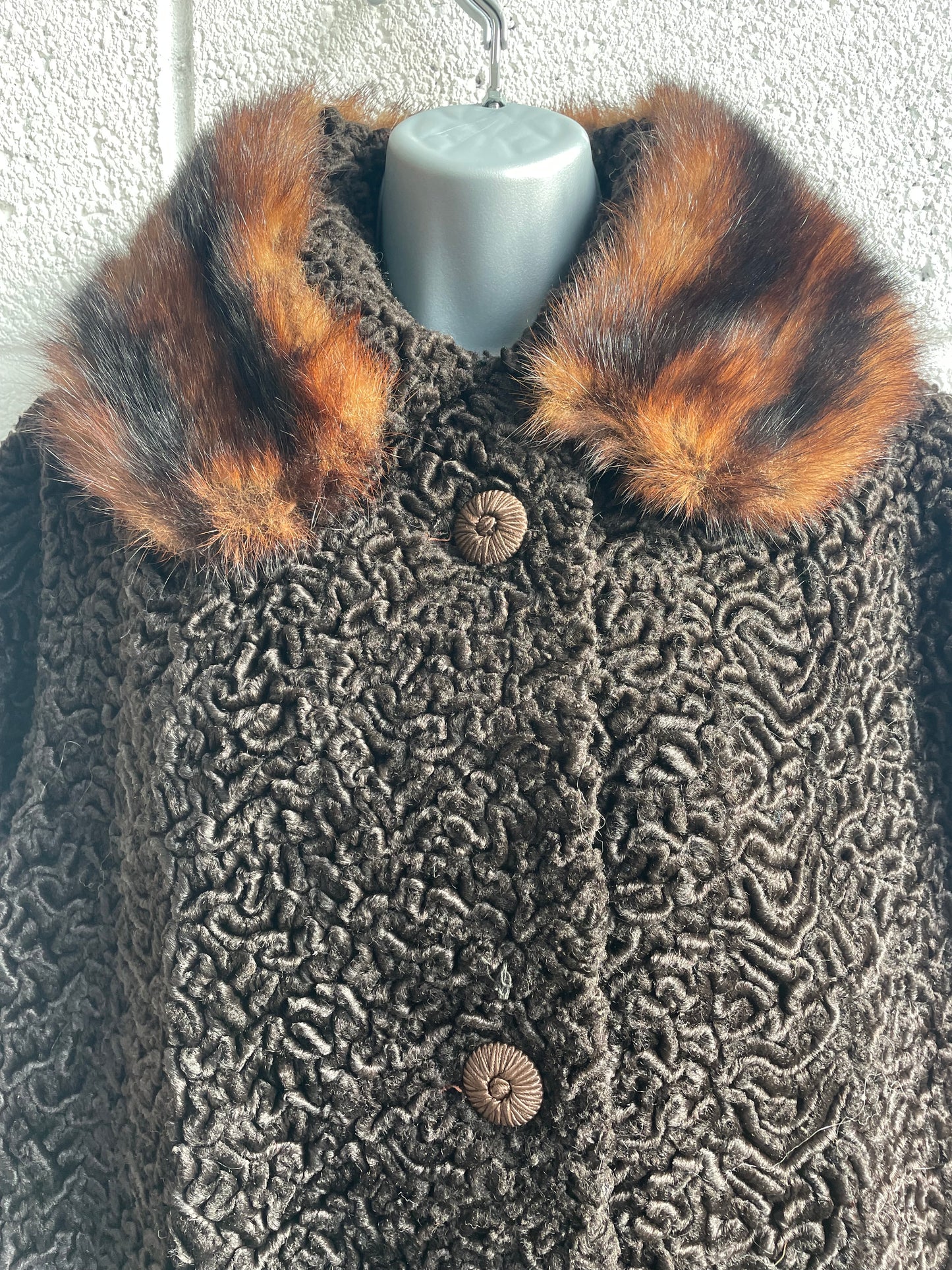 Astra Fur 1950s Vintage Coat