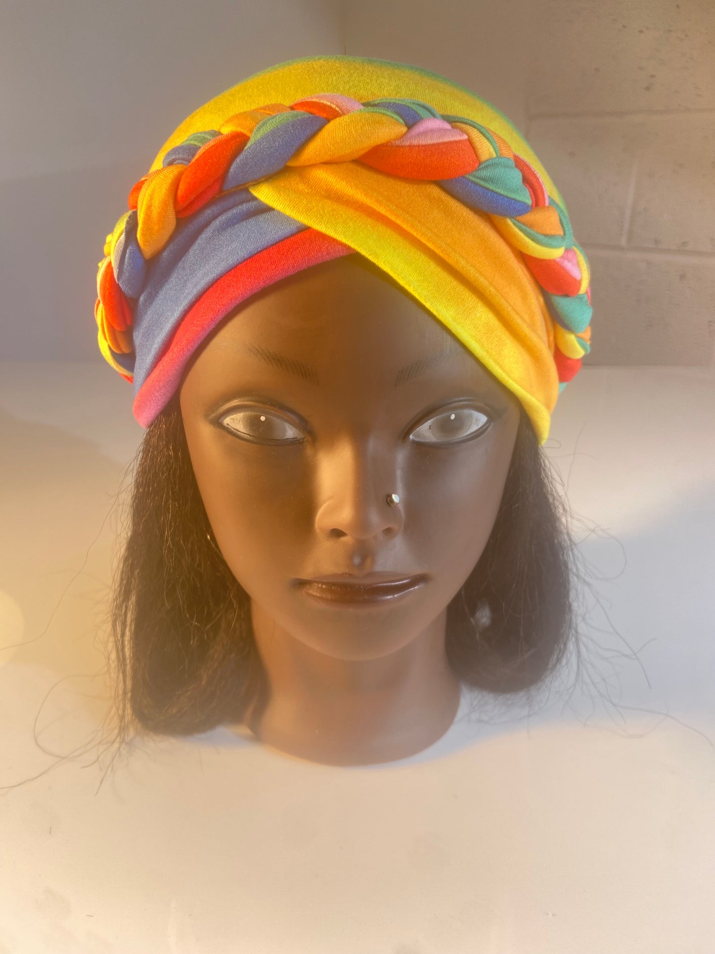 Bohemian Tie Die Headwear Turban