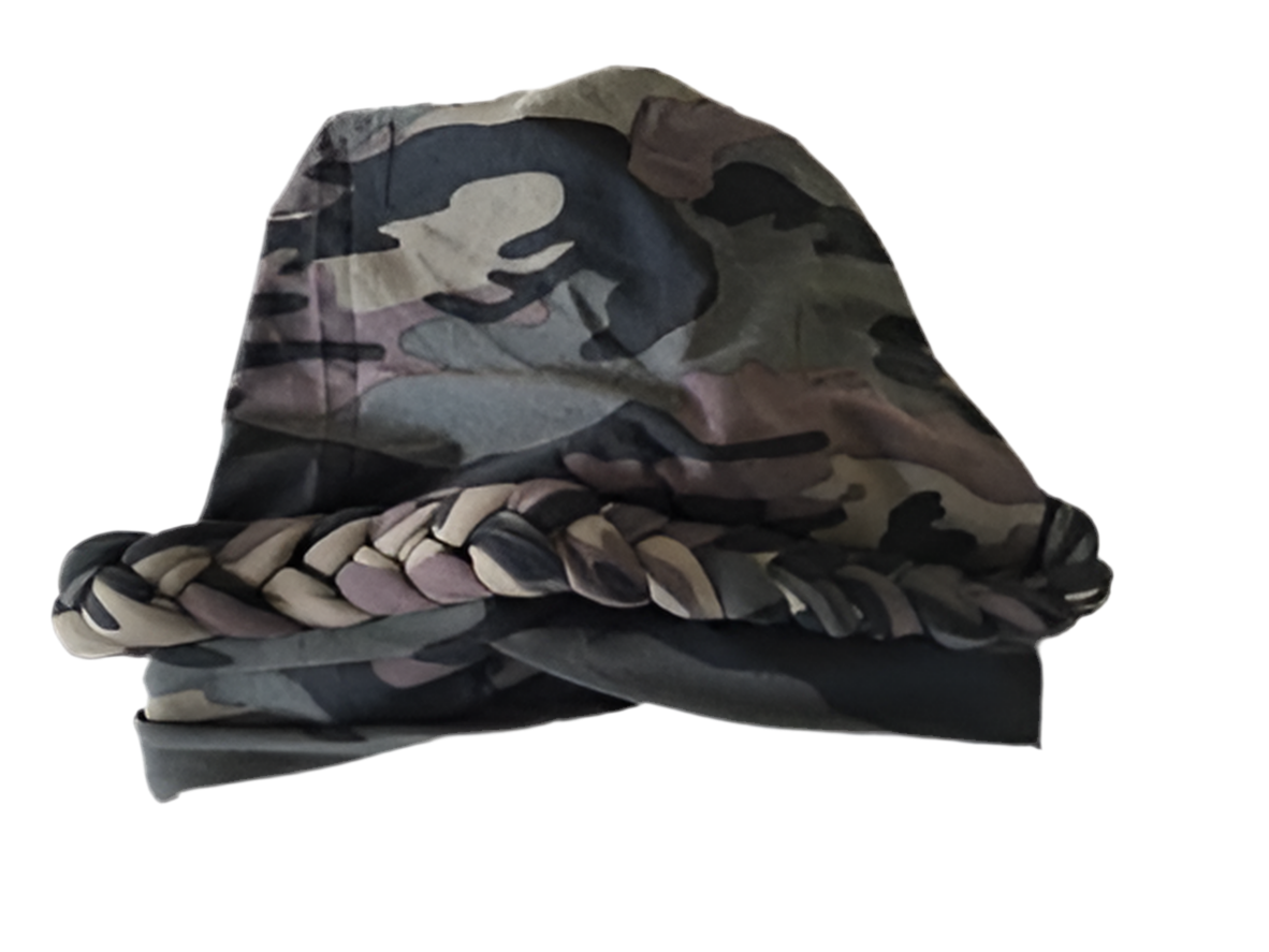 Bohemian Camouflage Army Turban