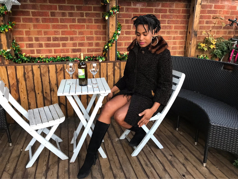 Astra Fur 1950s Vintage Coat